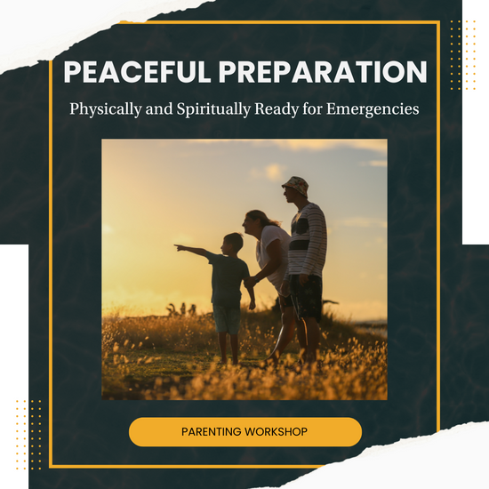 Workshop: Physically and Spiritually Ready for Emergencies